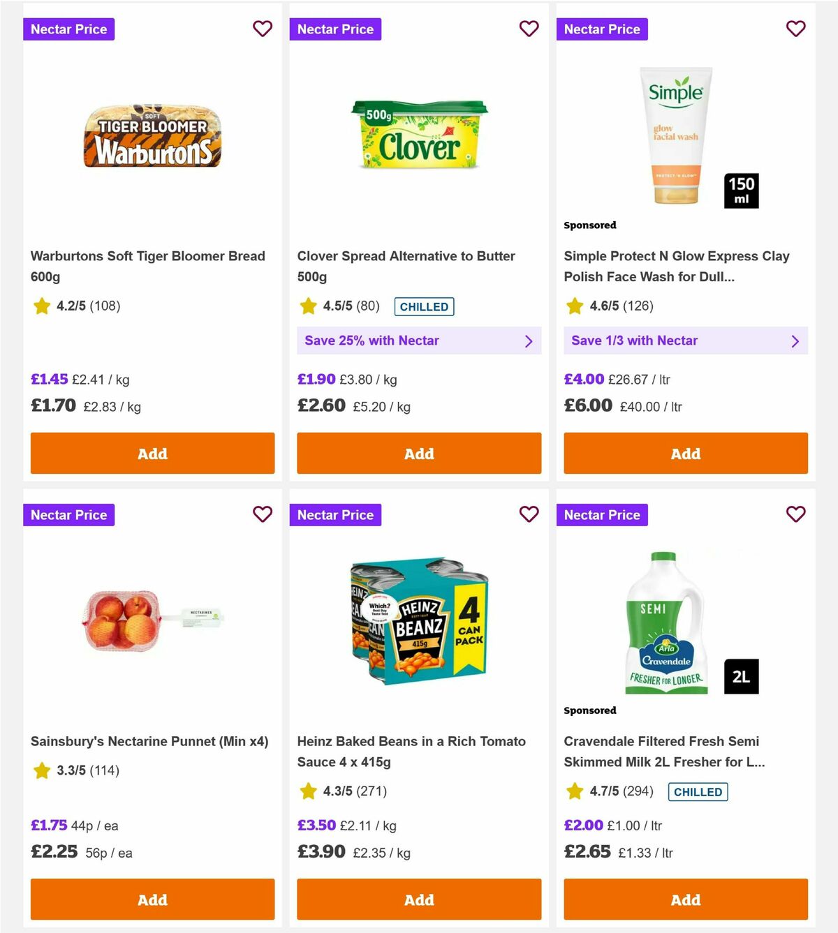 Sainsbury's Offers from 20 March