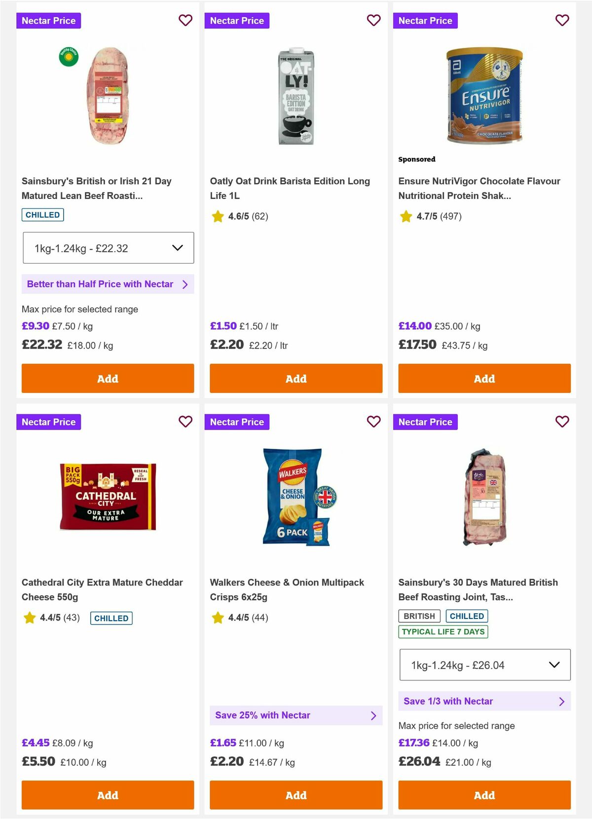 Sainsbury's Offers from 20 March