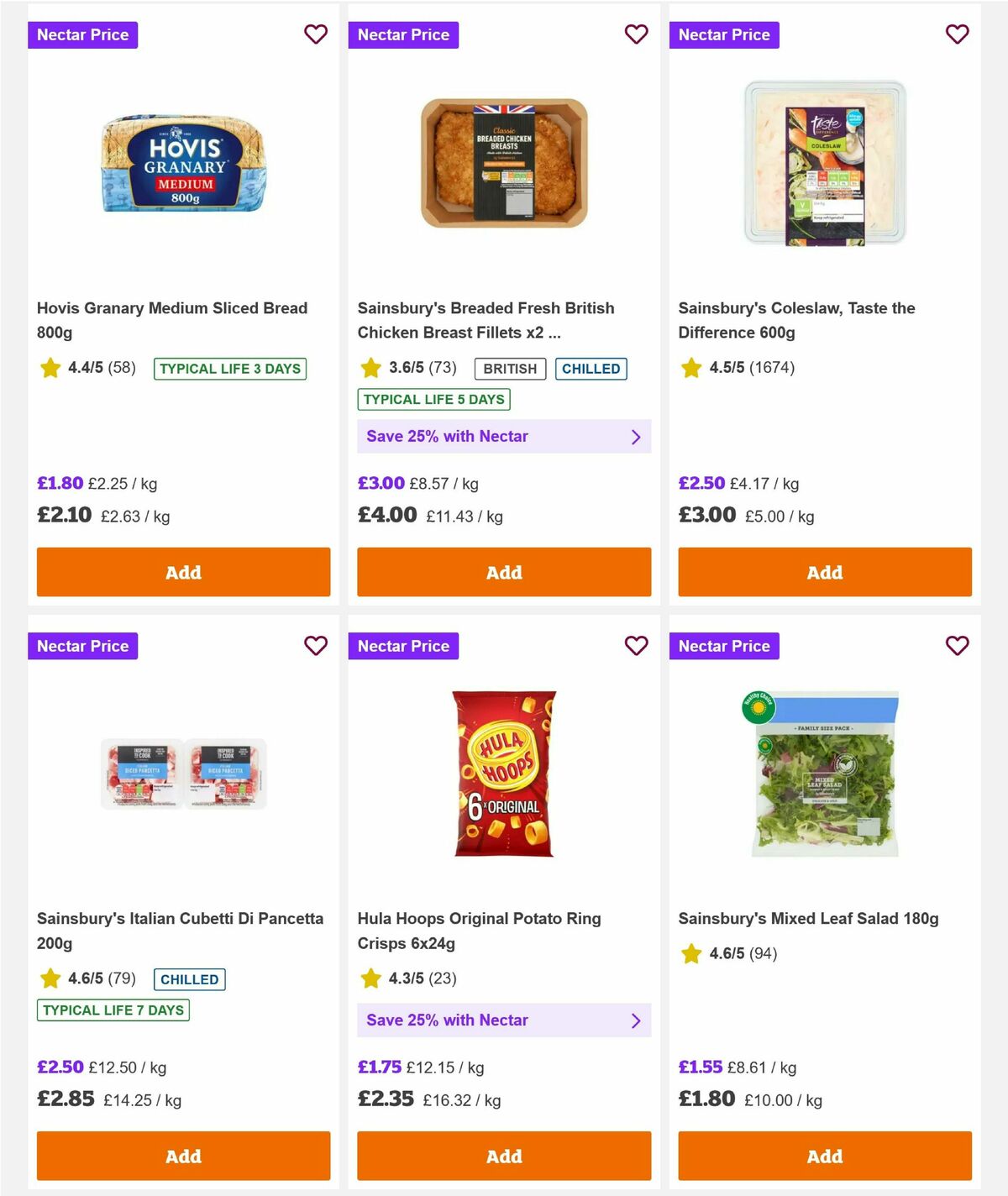 Sainsbury's Offers from 20 March