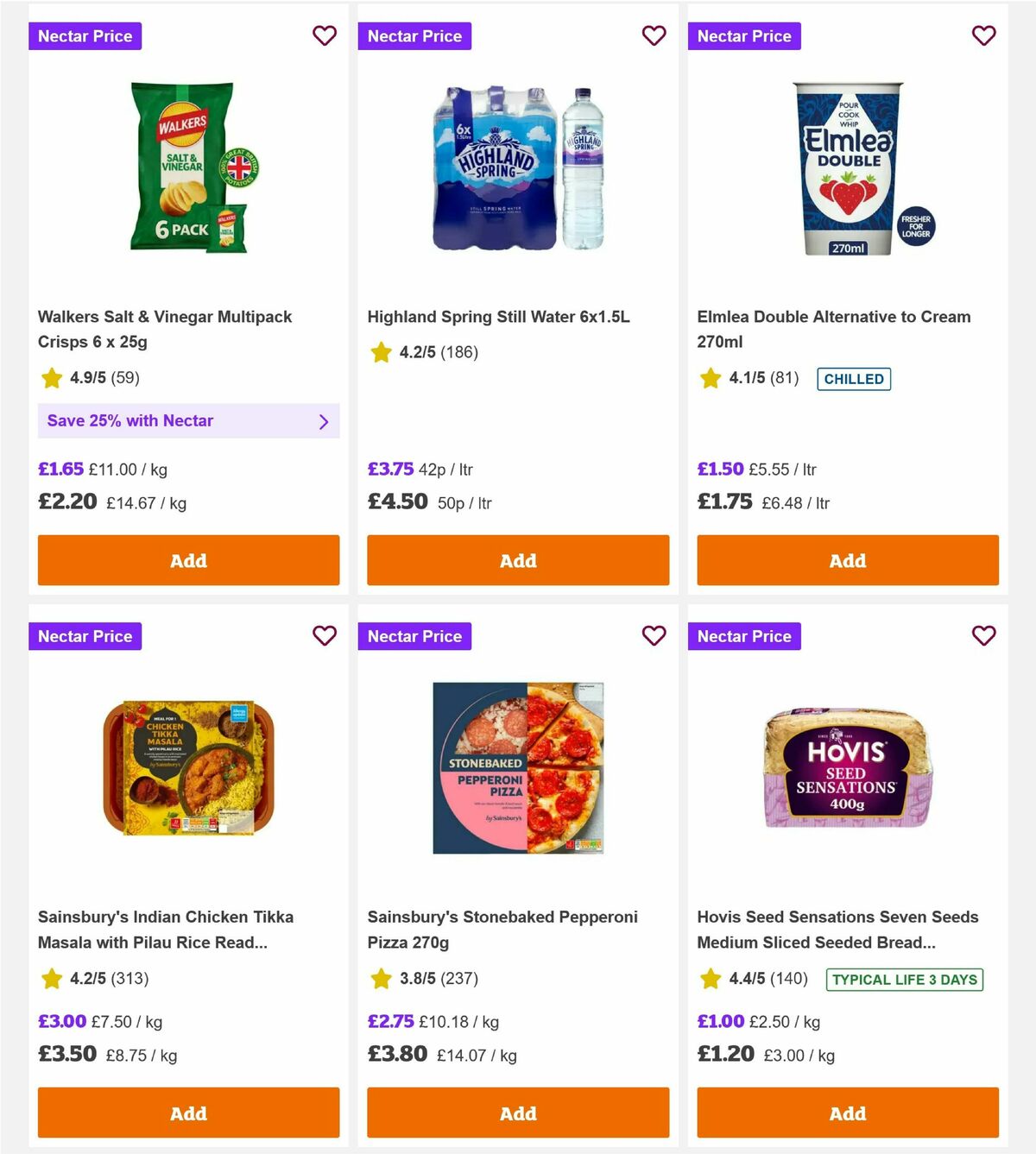 Sainsbury's Offers from 20 March