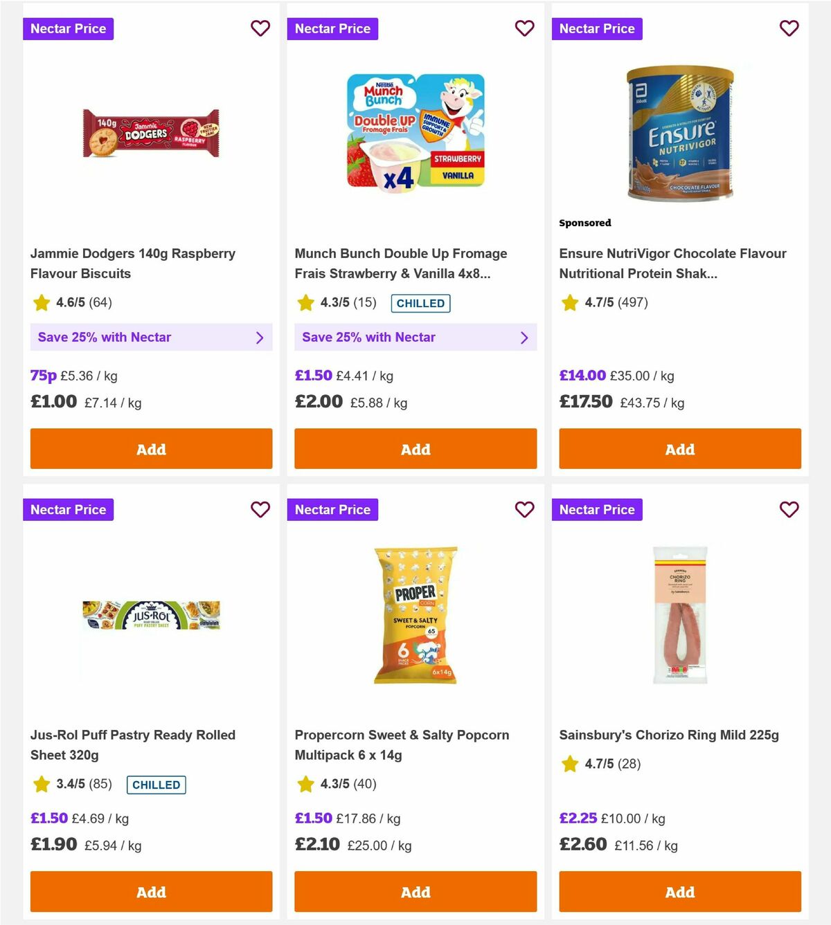 Sainsbury's Offers from 20 March