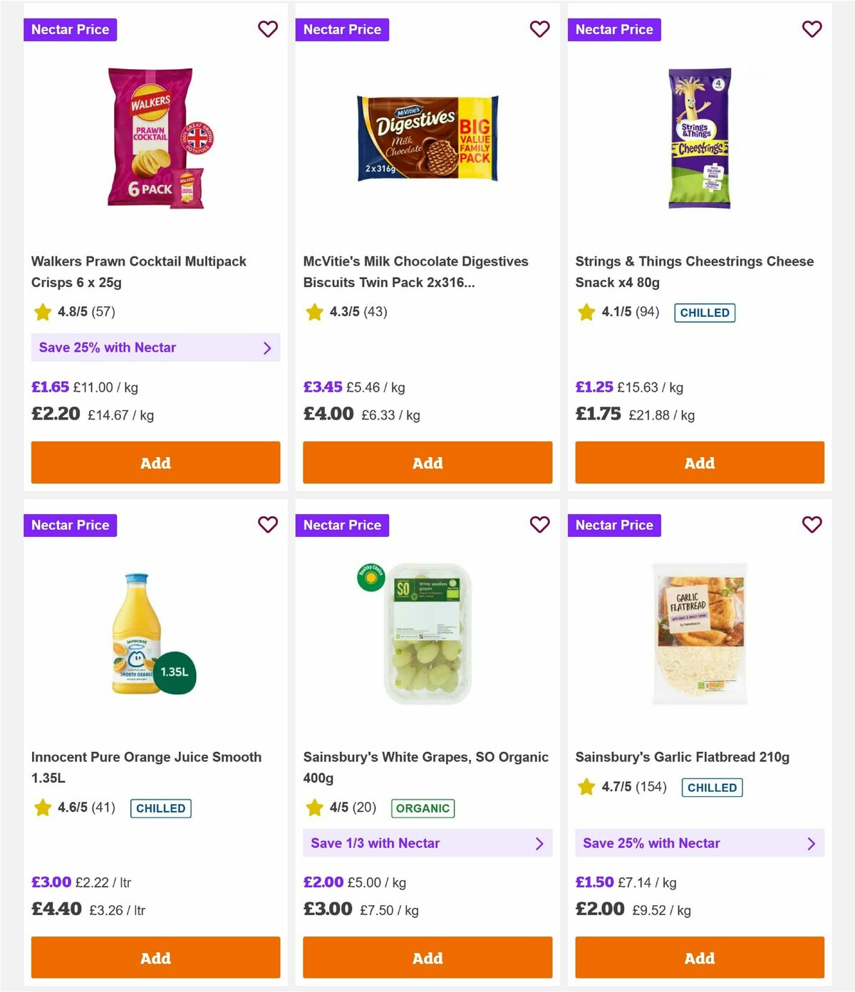 Sainsbury's Offers from 20 March