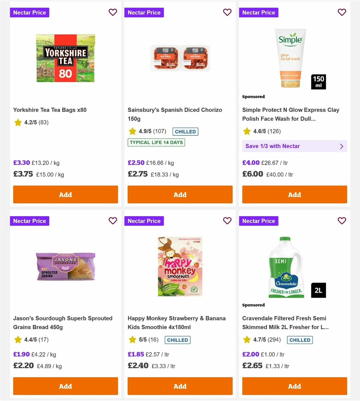 Sainsbury's Offers from 20 March