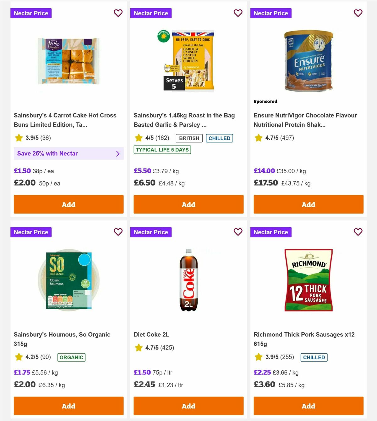 Sainsbury's Offers from 20 March