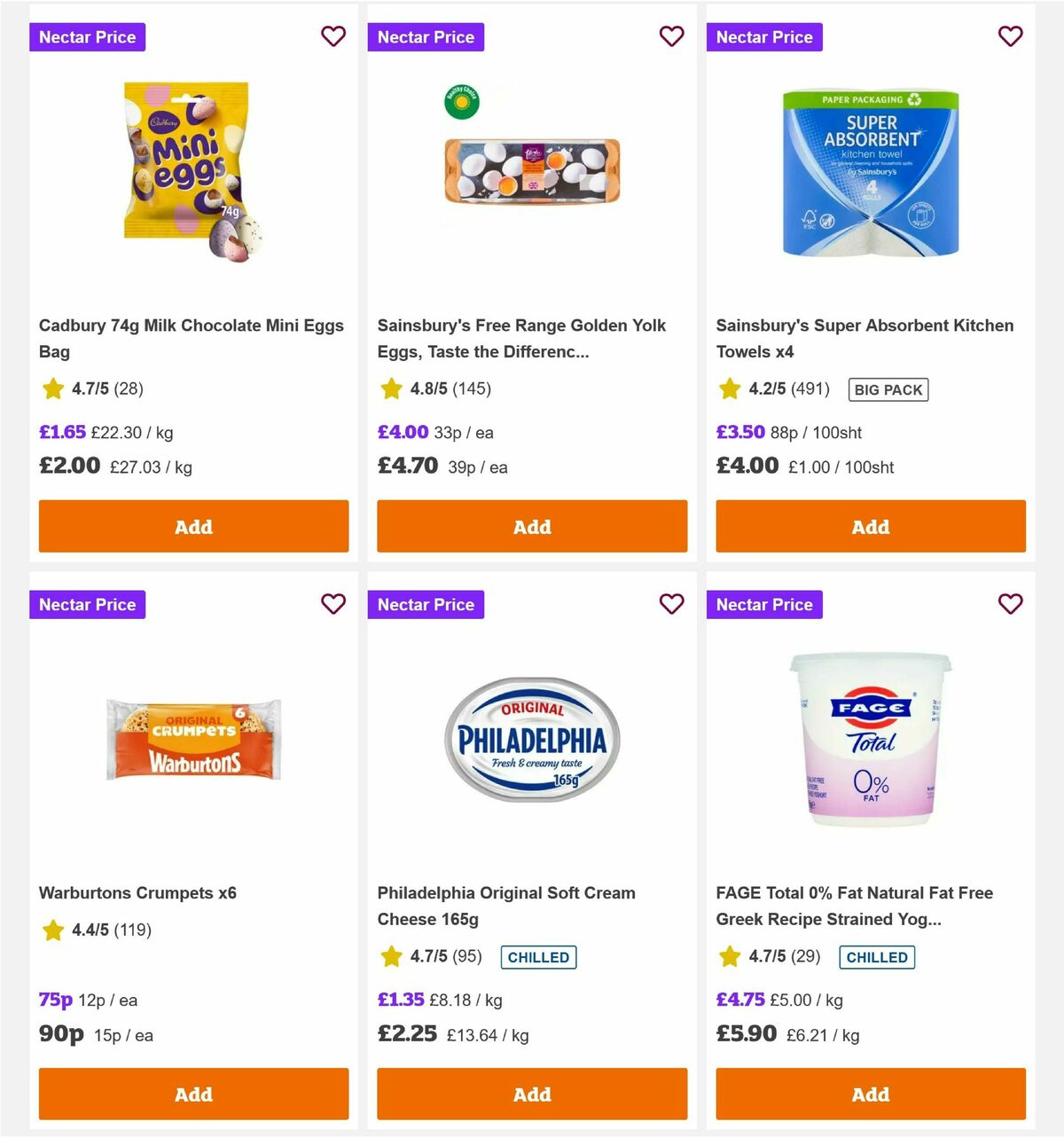 Sainsbury's Offers from 20 March