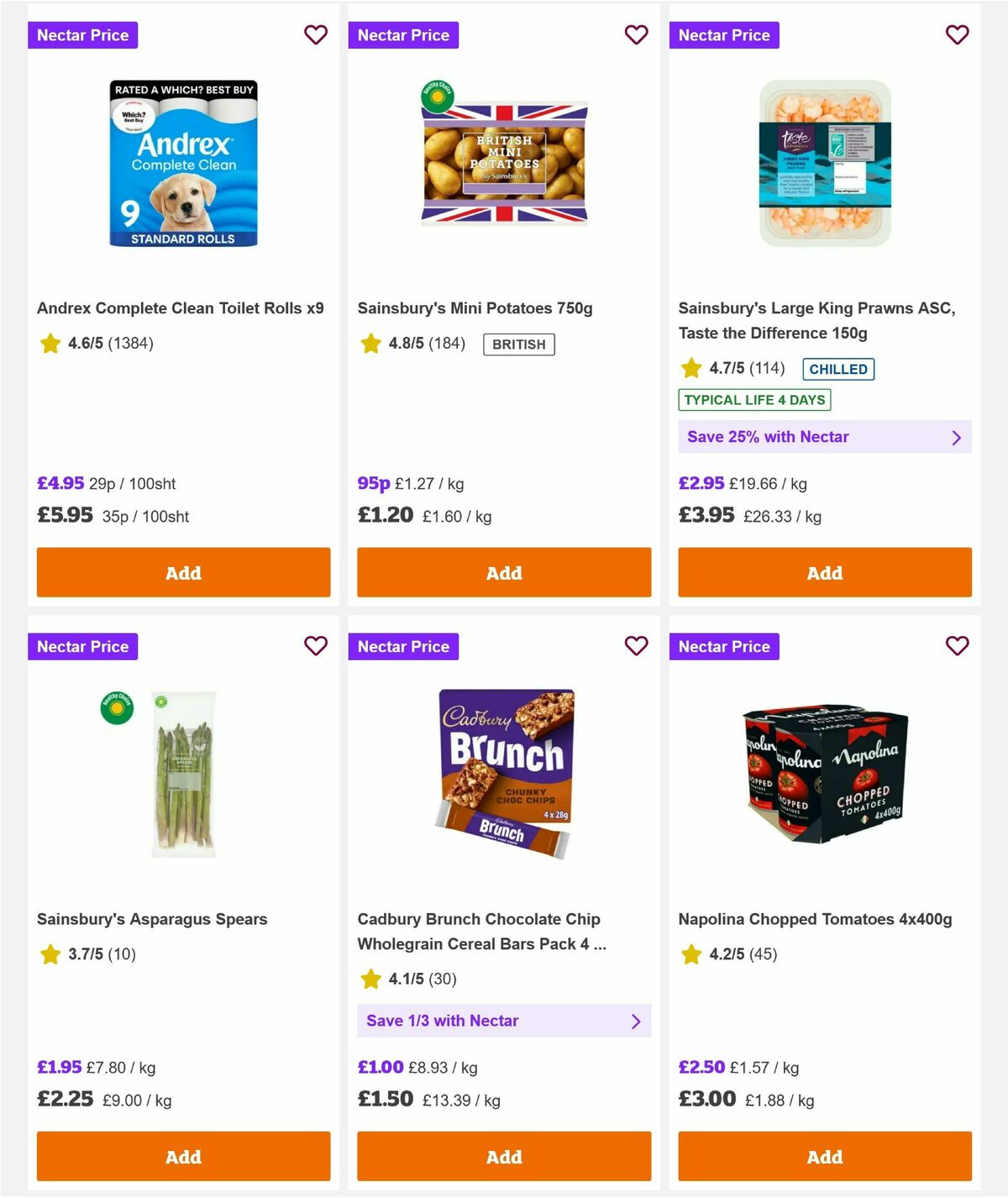 Sainsbury's Offers from 20 March
