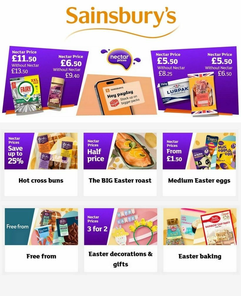 Sainsbury's Offers from 27 March
