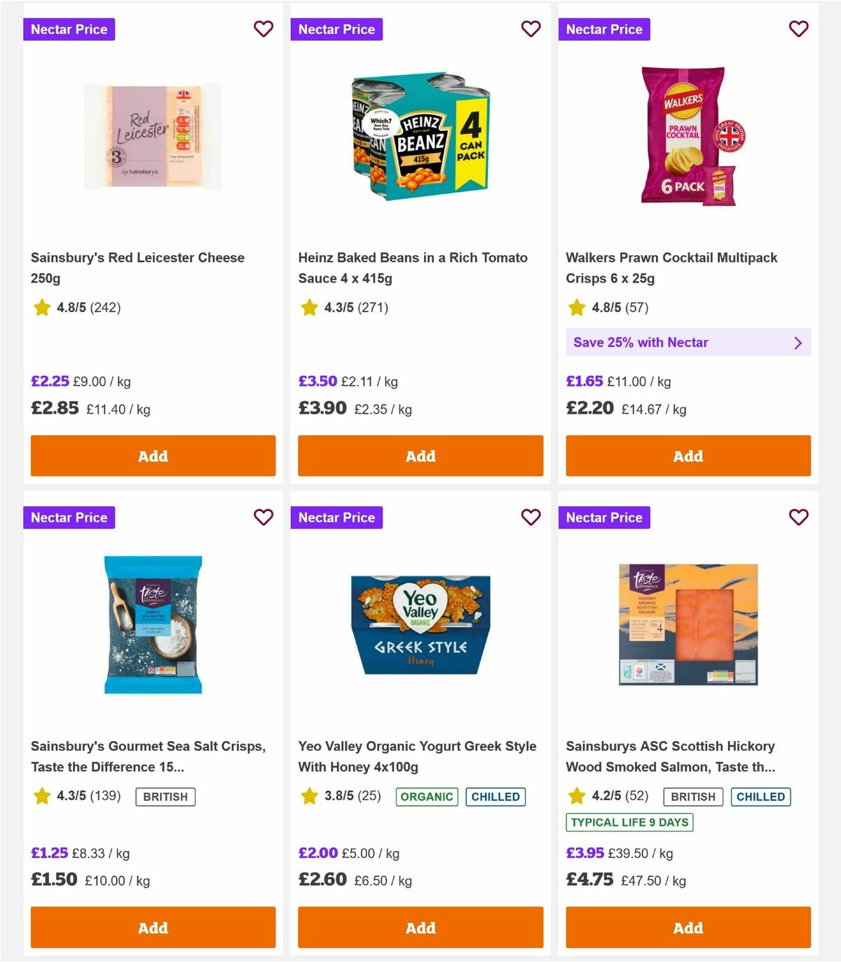 Sainsbury's Offers from 27 March