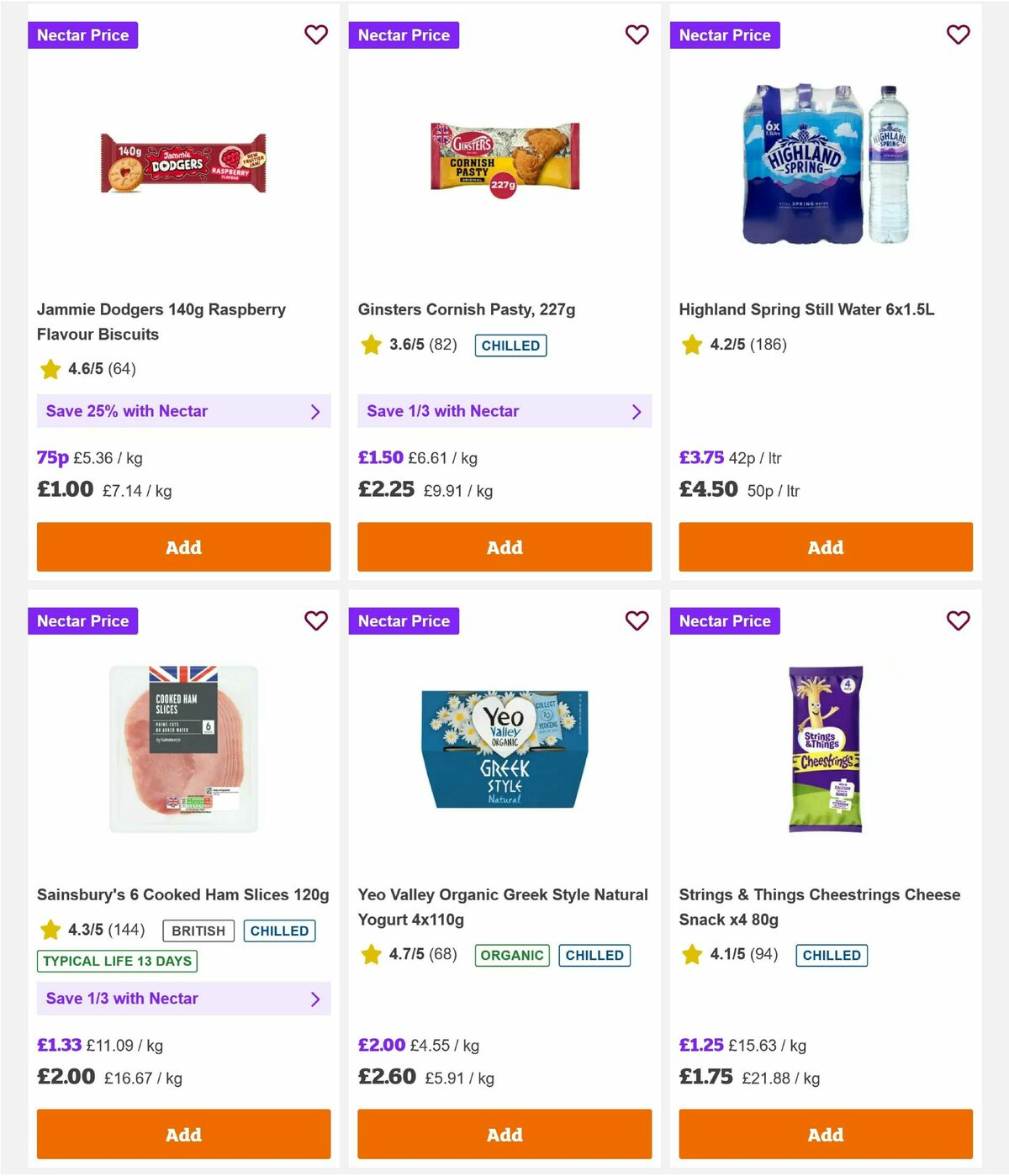 Sainsbury's Offers from 27 March