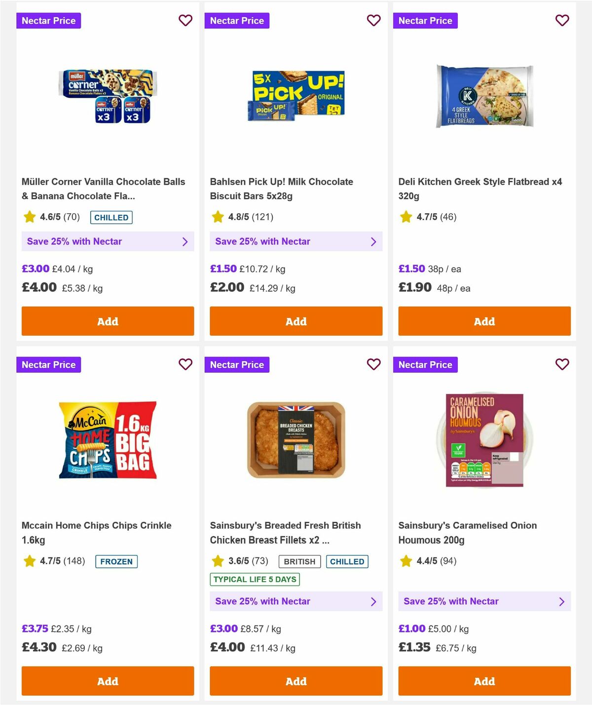 Sainsbury's Offers from 27 March