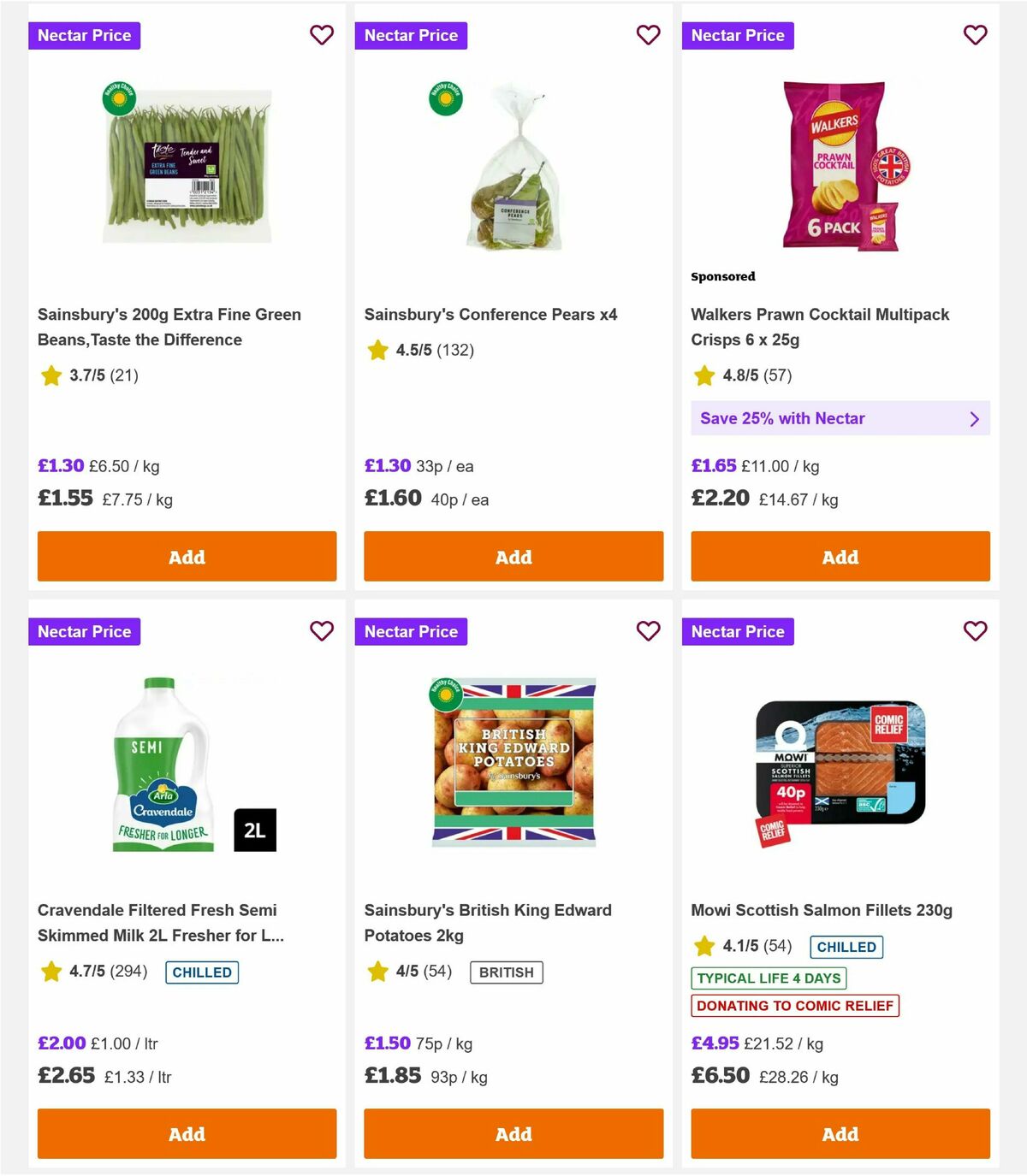 Sainsbury's Offers from 27 March