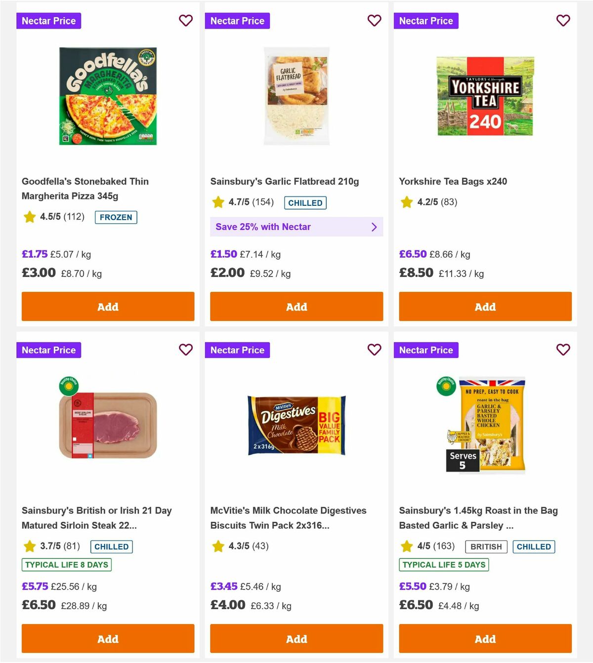 Sainsbury's Offers from 27 March