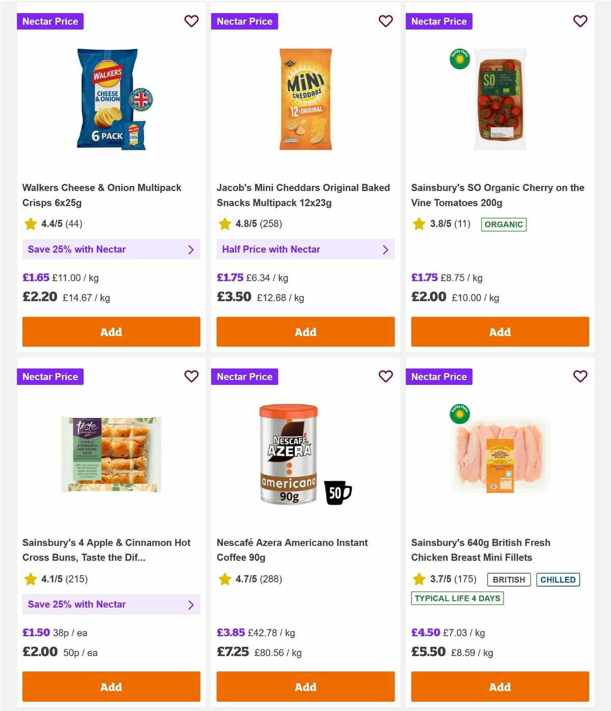 Sainsbury's Offers from 3 April
