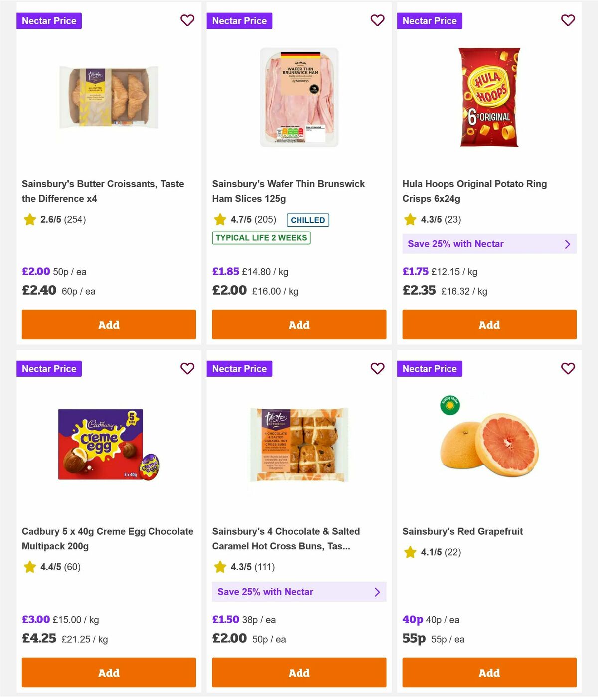 Sainsbury's Offers from 3 April