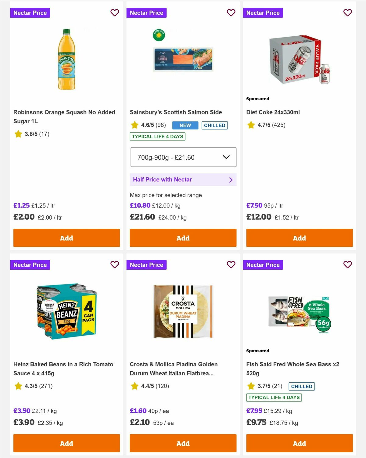 Sainsbury's Offers from 3 April