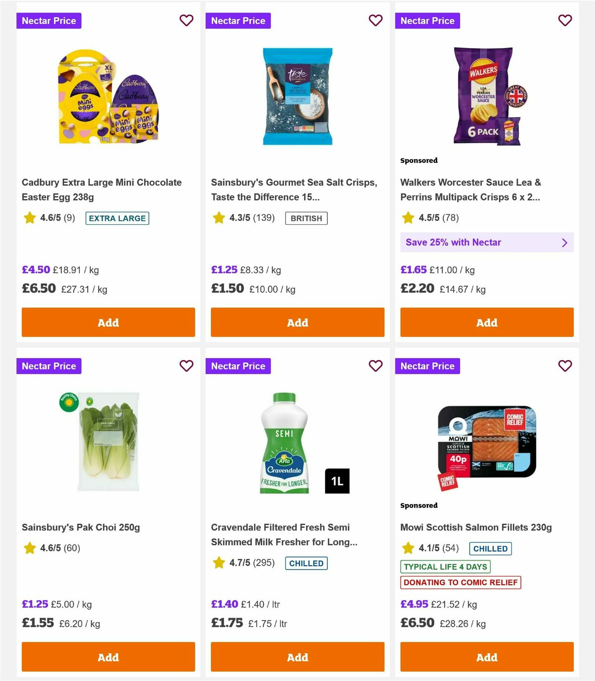 Sainsbury's Offers from 3 April