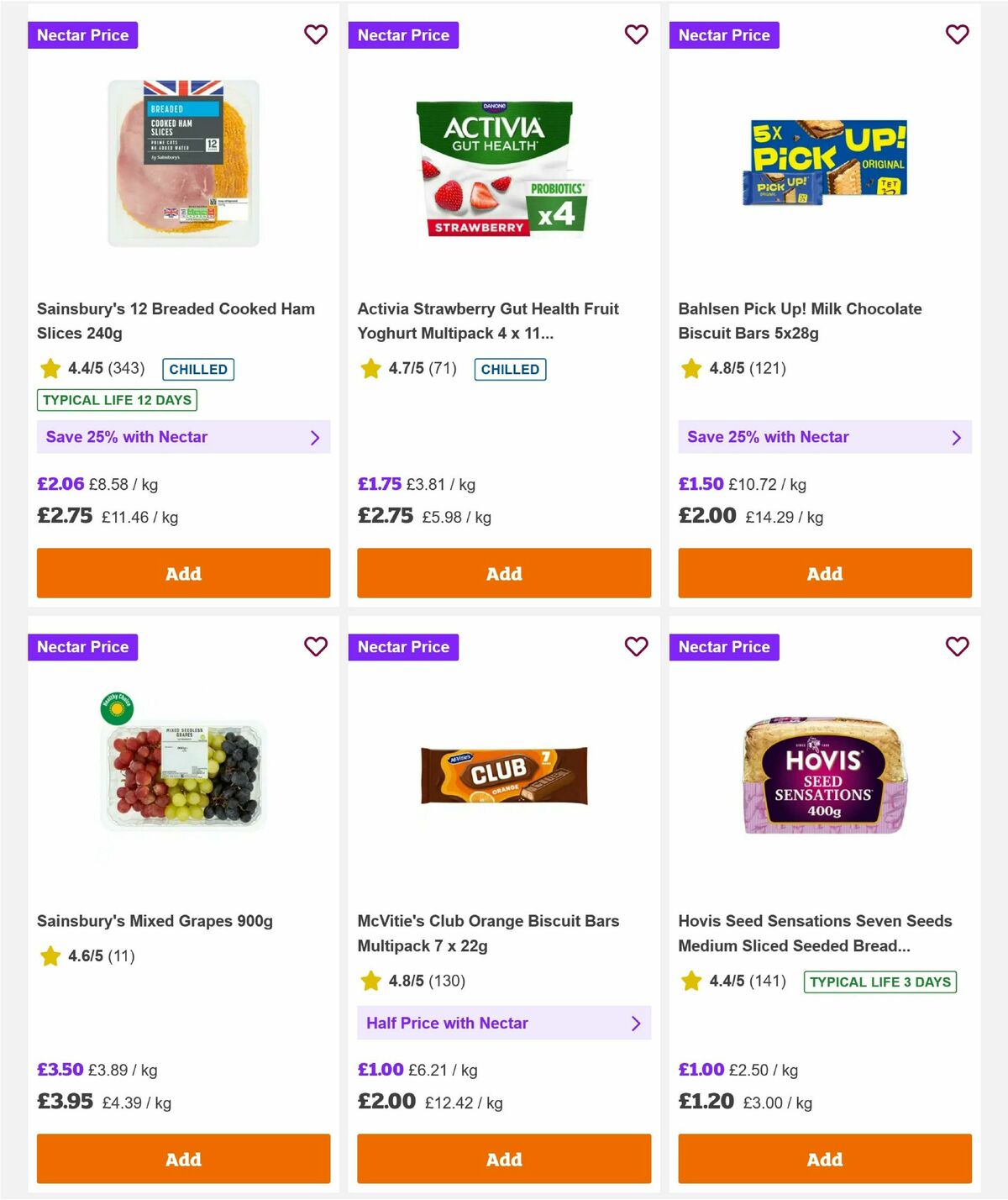 Sainsbury's Offers from 3 April