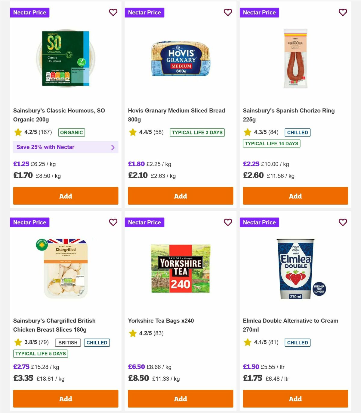 Sainsbury's Offers from 3 April