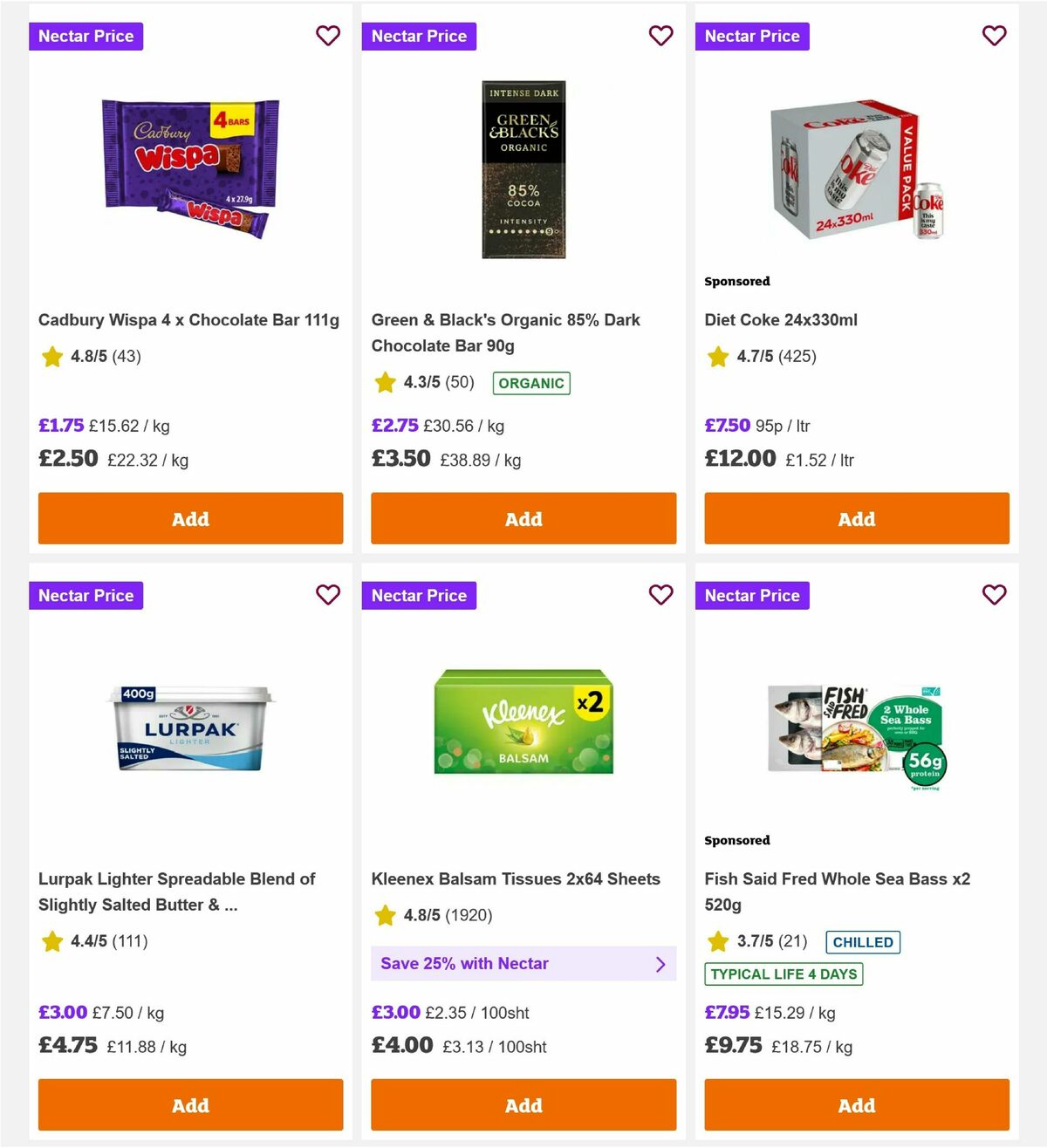 Sainsbury's Offers from 3 April