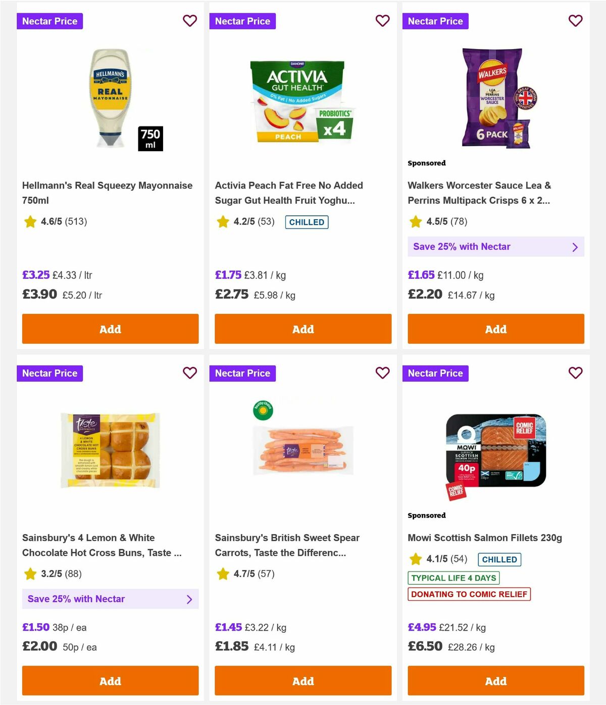 Sainsbury's Offers from 3 April