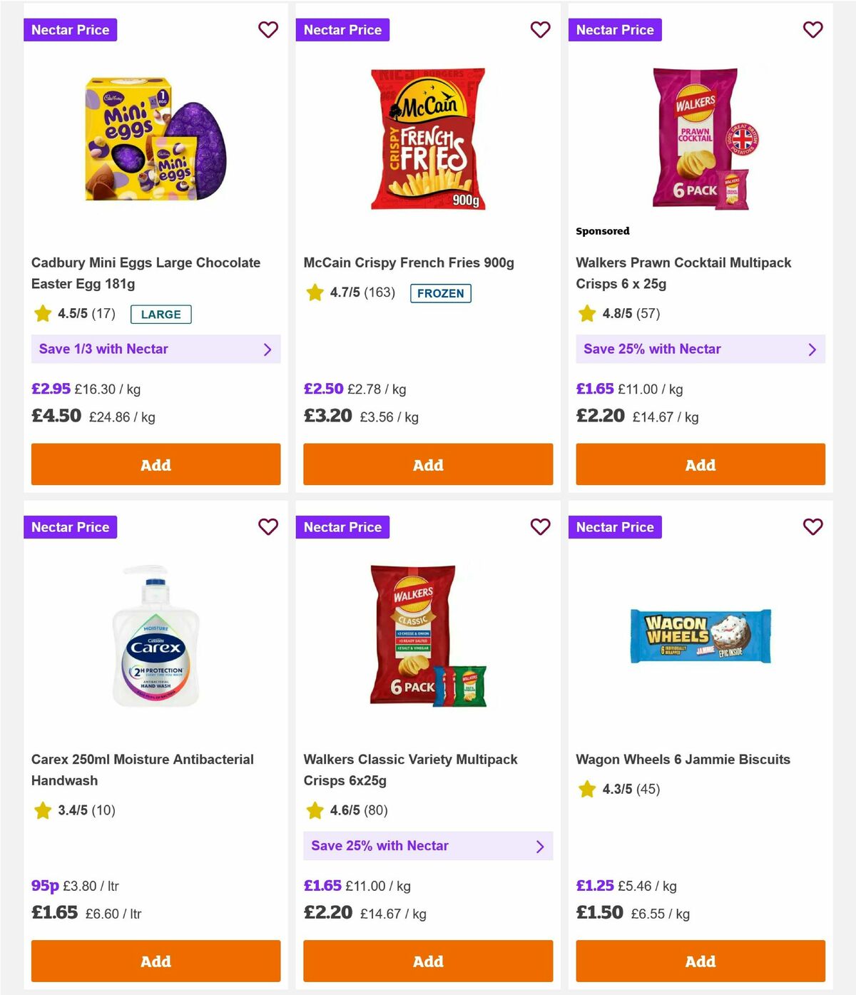 Sainsbury's Offers from 3 April