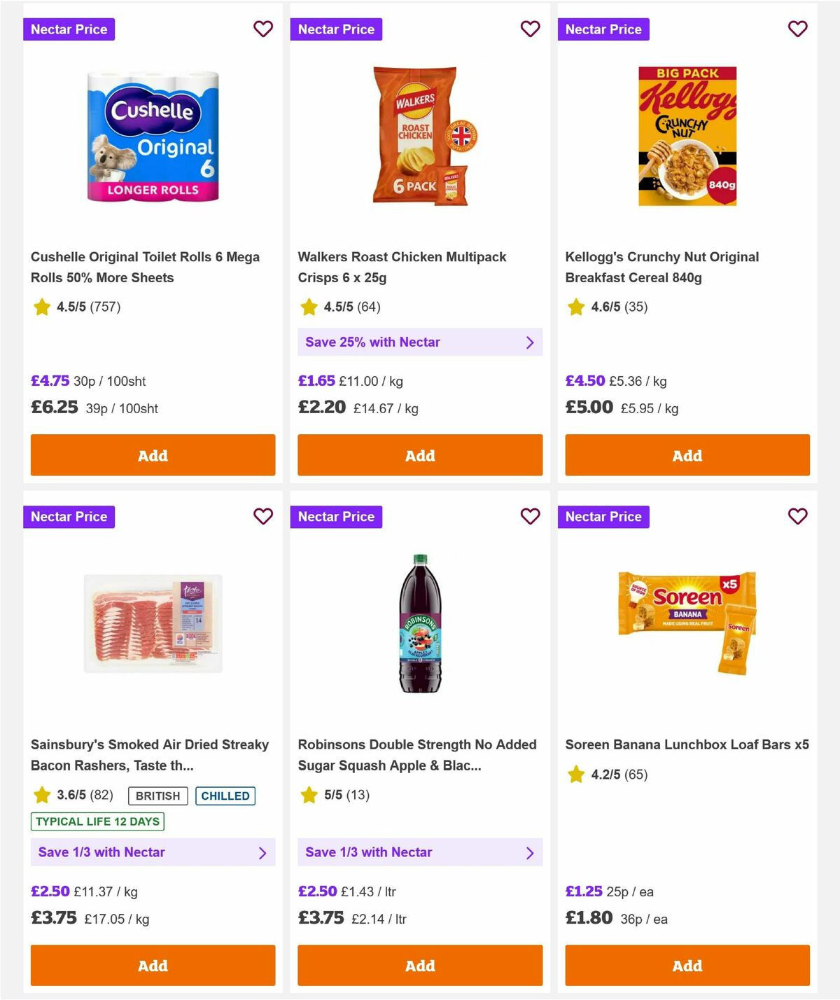 Sainsbury's Offers from 3 April