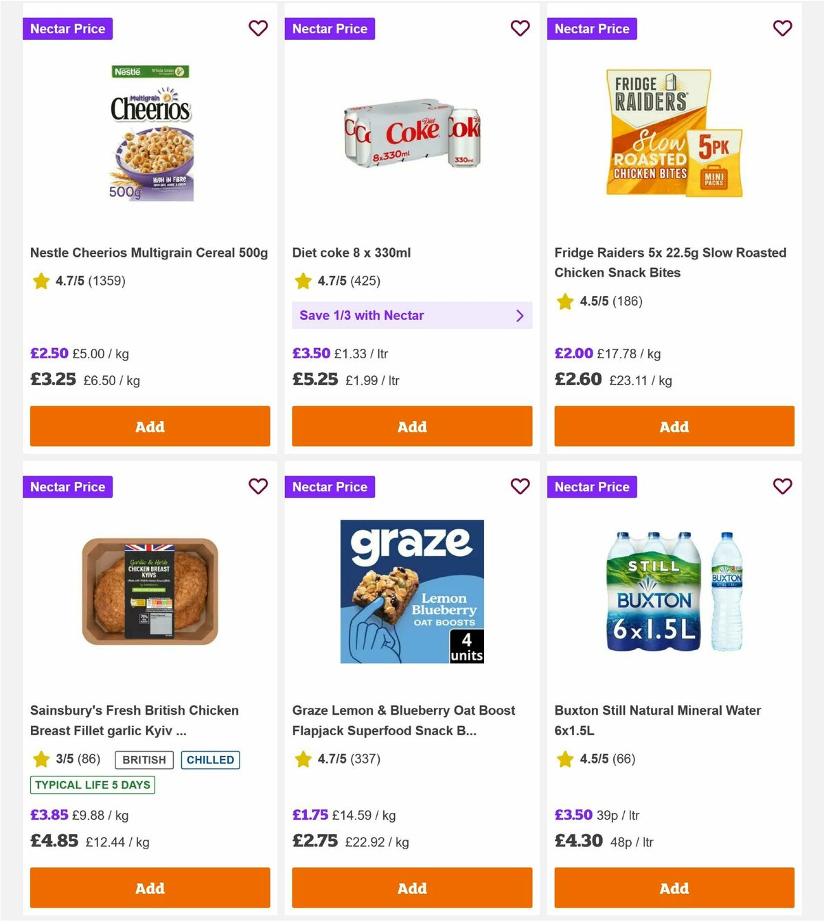 Sainsbury's Offers from 3 April