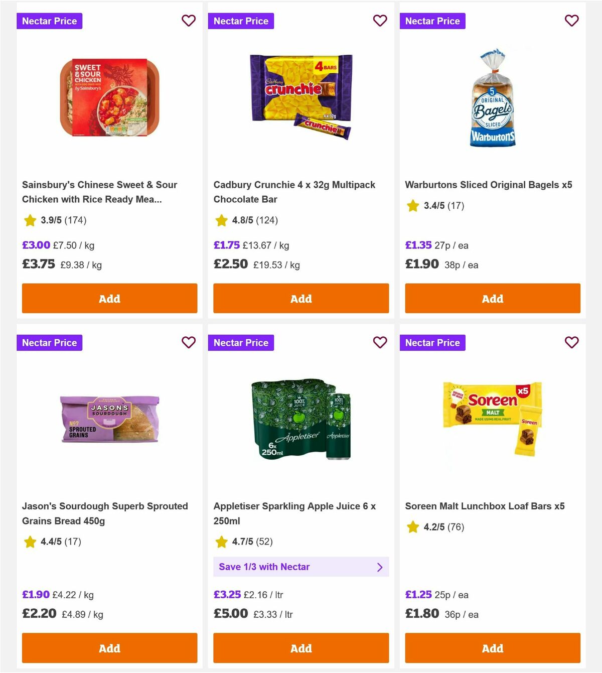 Sainsbury's Offers from 3 April