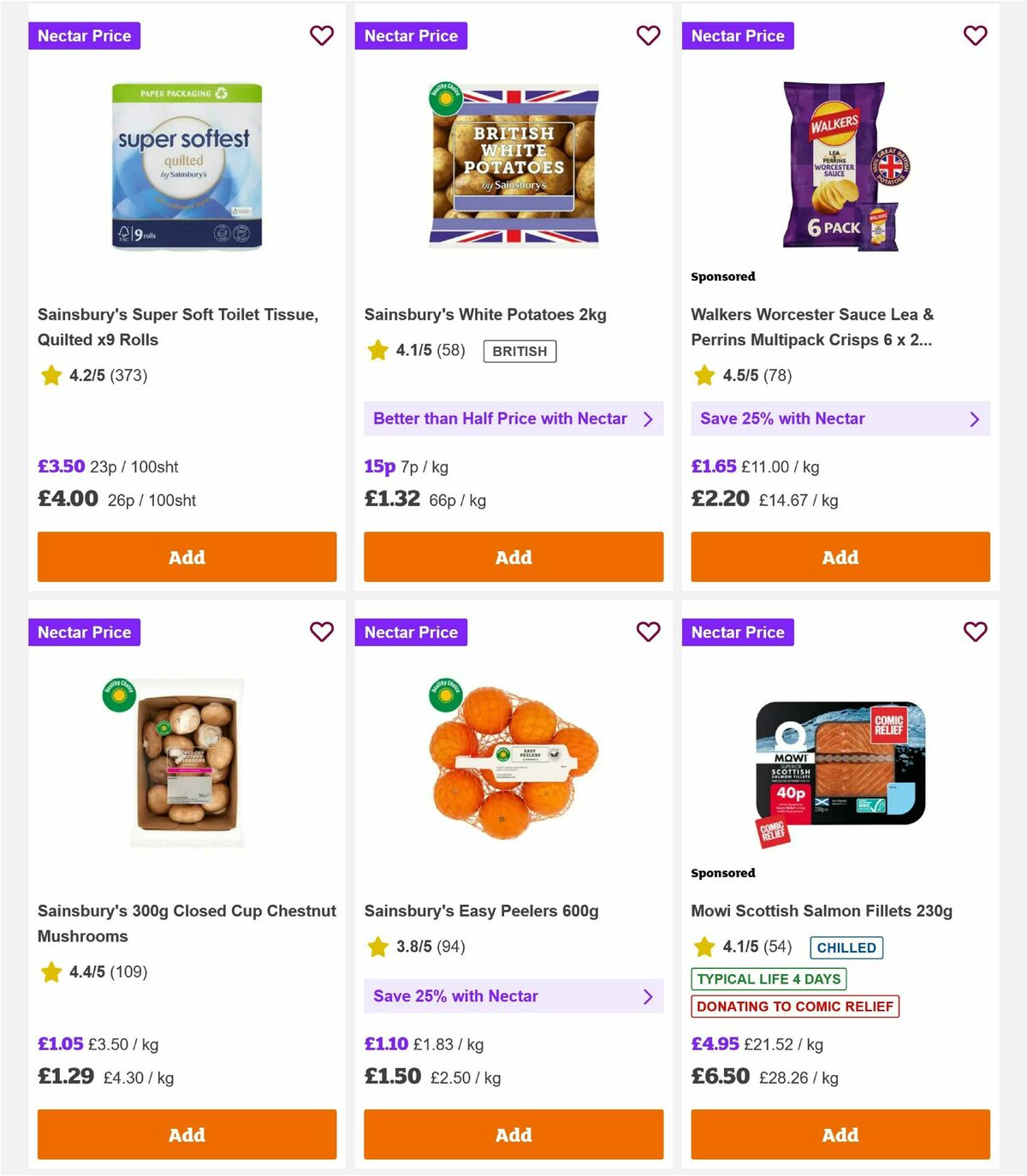Sainsbury's Offers from 3 April