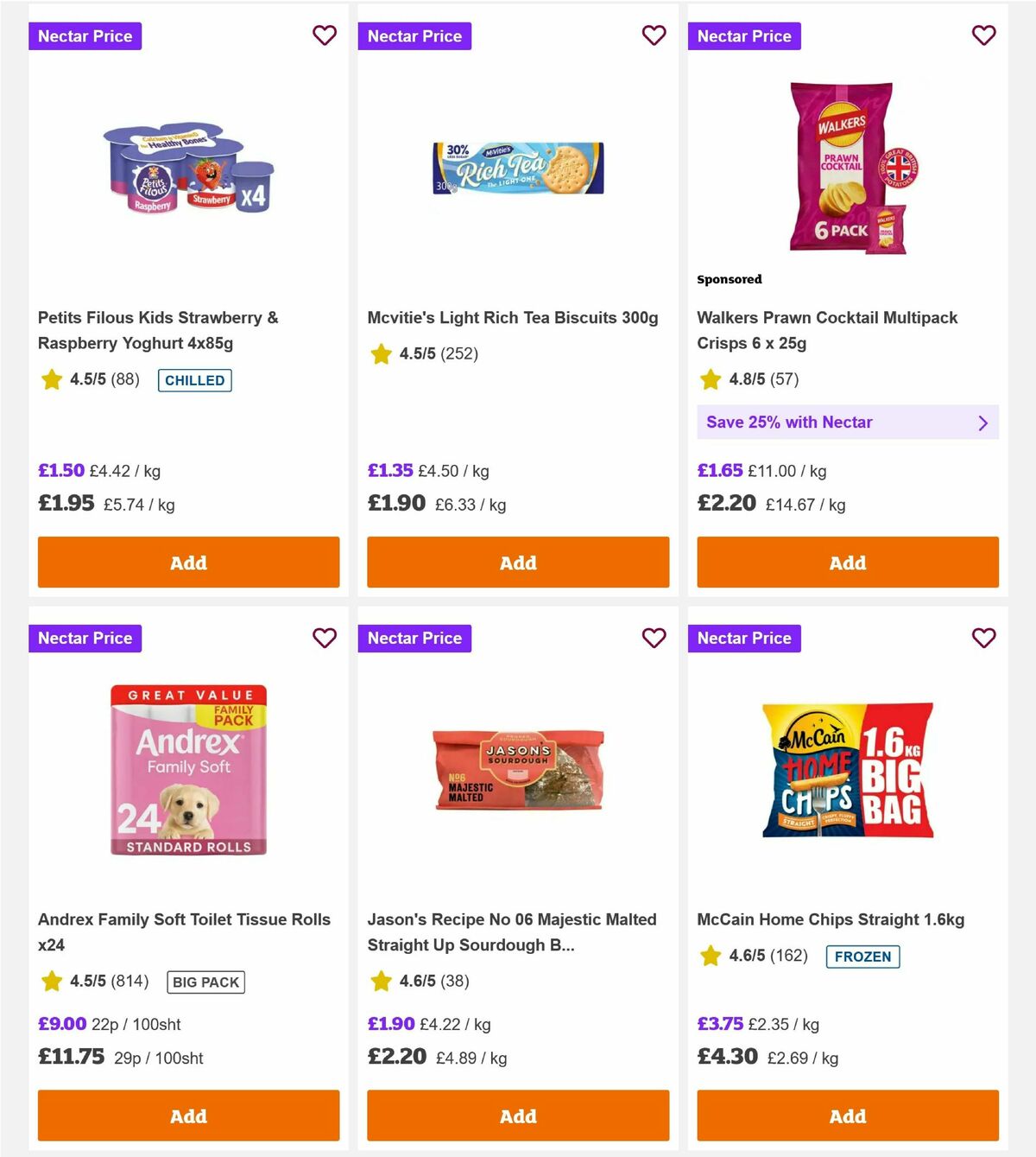 Sainsbury's Offers from 3 April