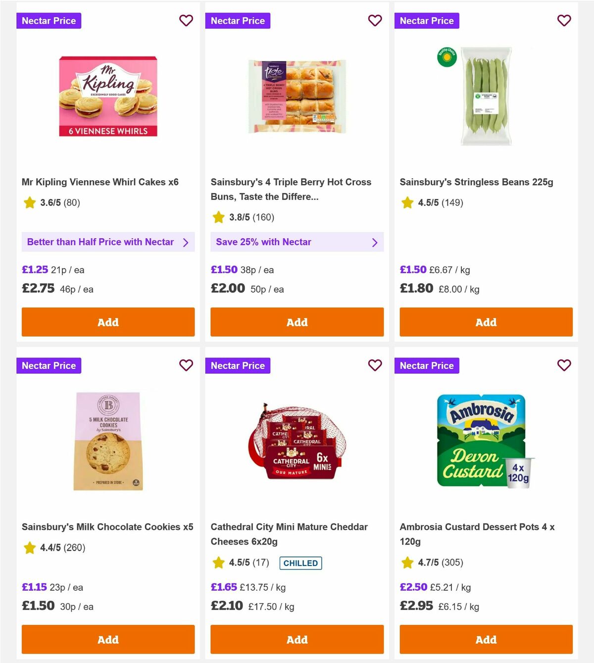 Sainsbury's Offers from 3 April