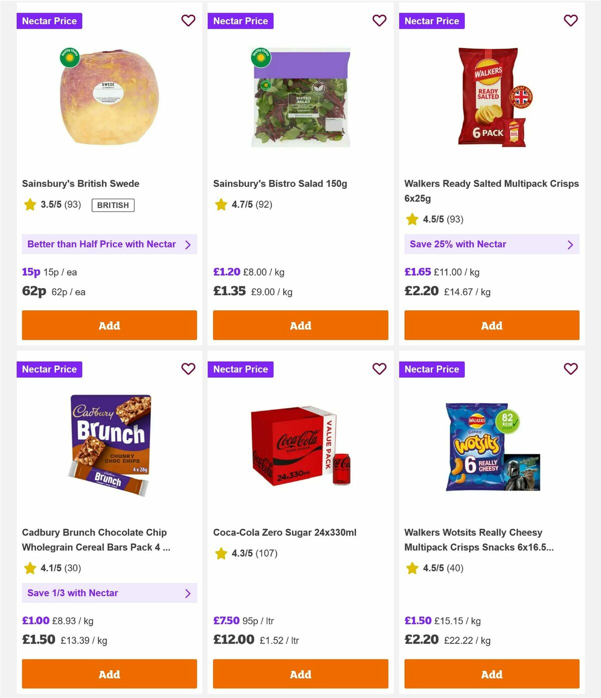 Sainsbury's Offers from 3 April
