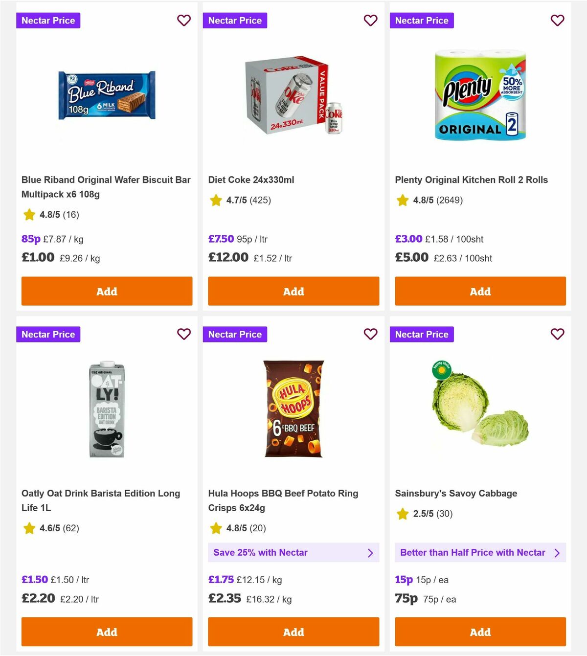 Sainsbury's Offers from 3 April
