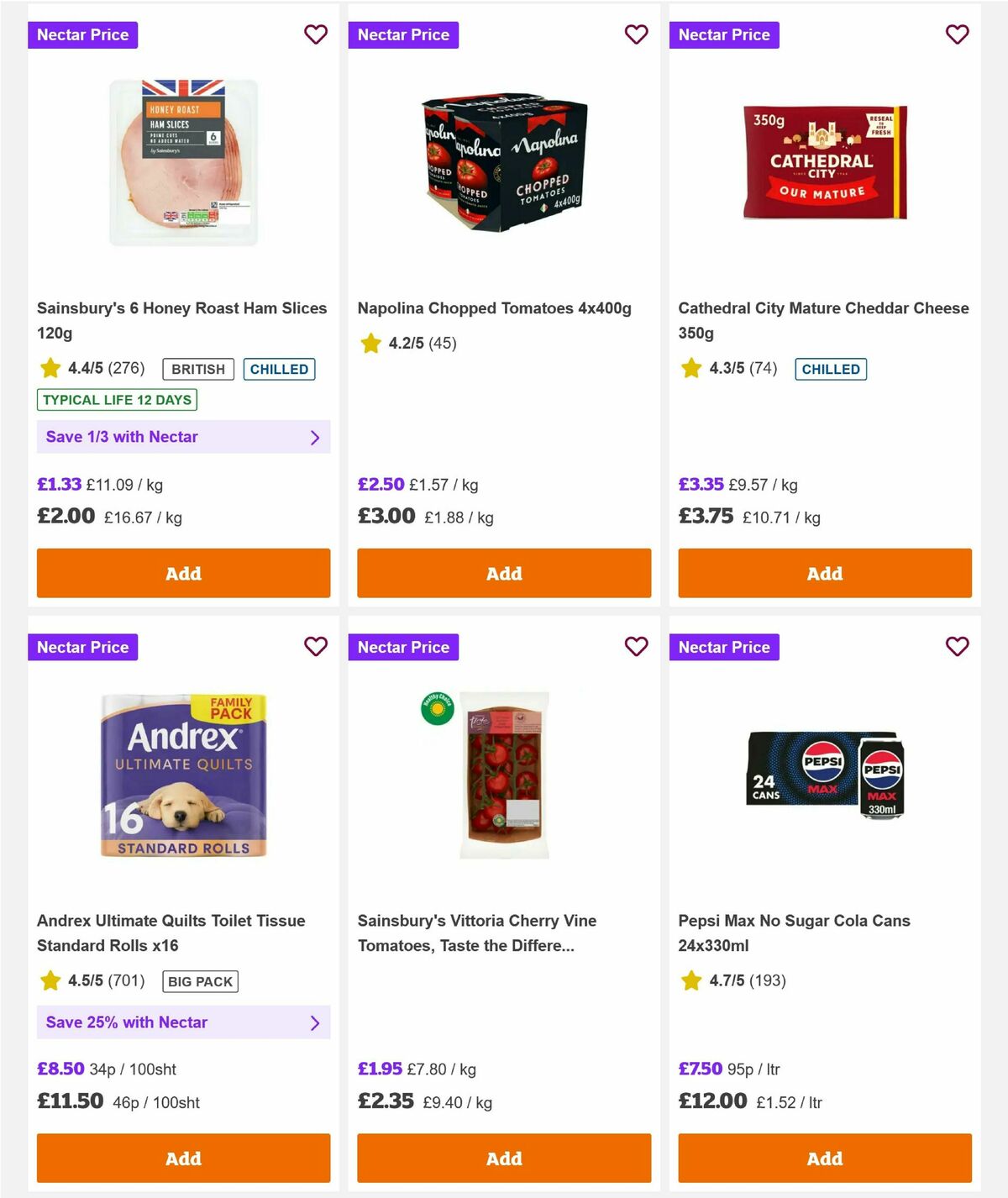 Sainsbury's Offers from 3 April