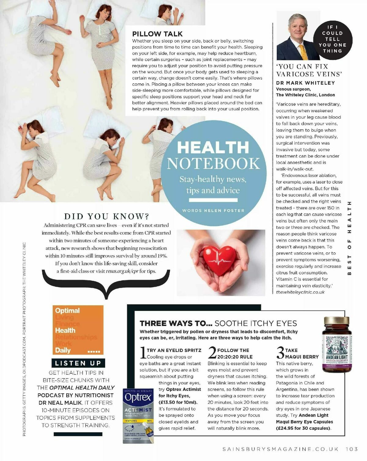 Sainsbury's Magazine April Offers from 1 April