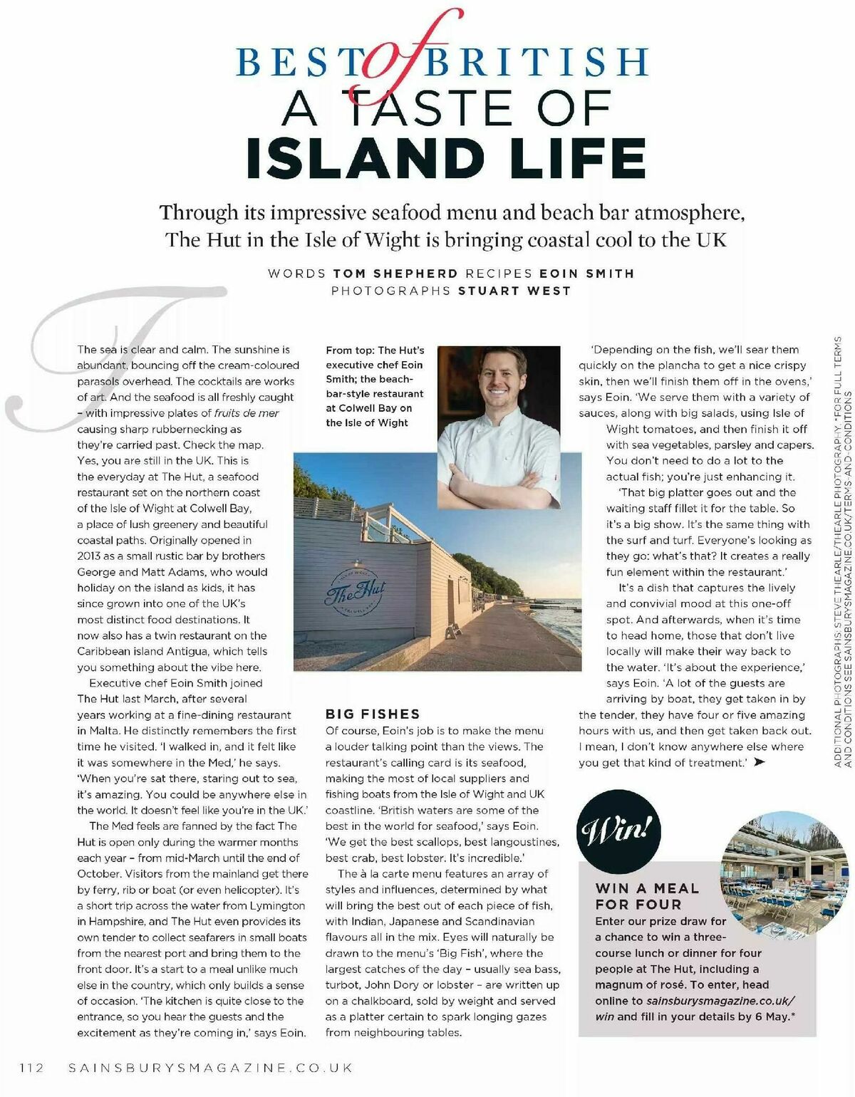 Sainsbury's Magazine April Offers from 1 April