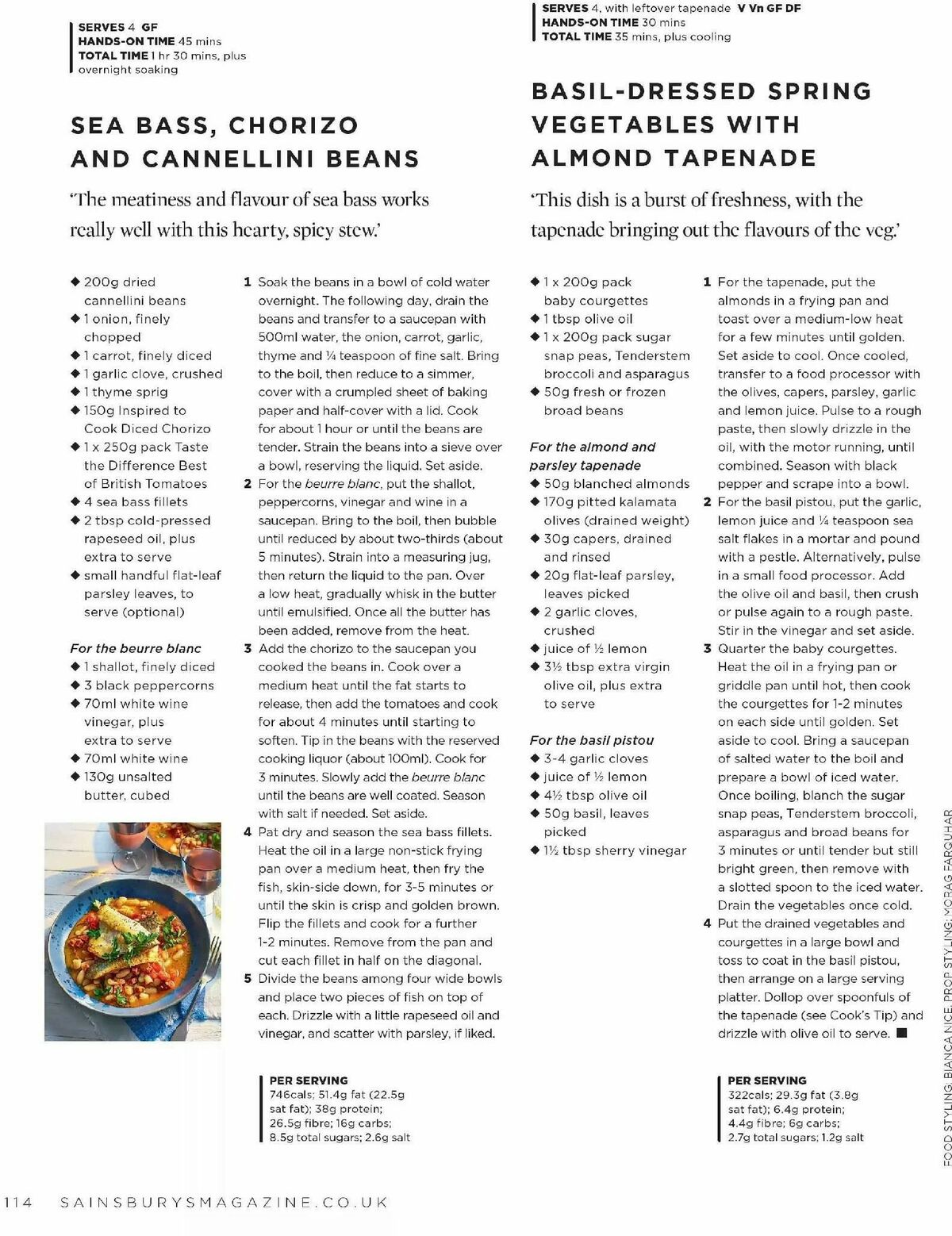 Sainsbury's Magazine April Offers from 1 April