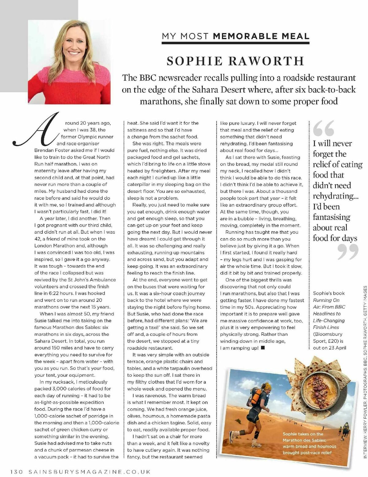 Sainsbury's Magazine April Offers from 1 April