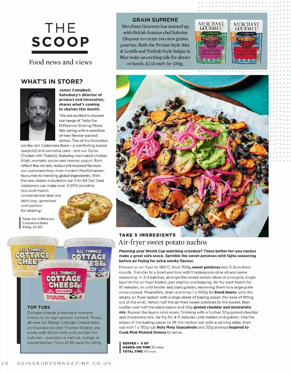 Sainsbury's Magazine April Offers from 1 April