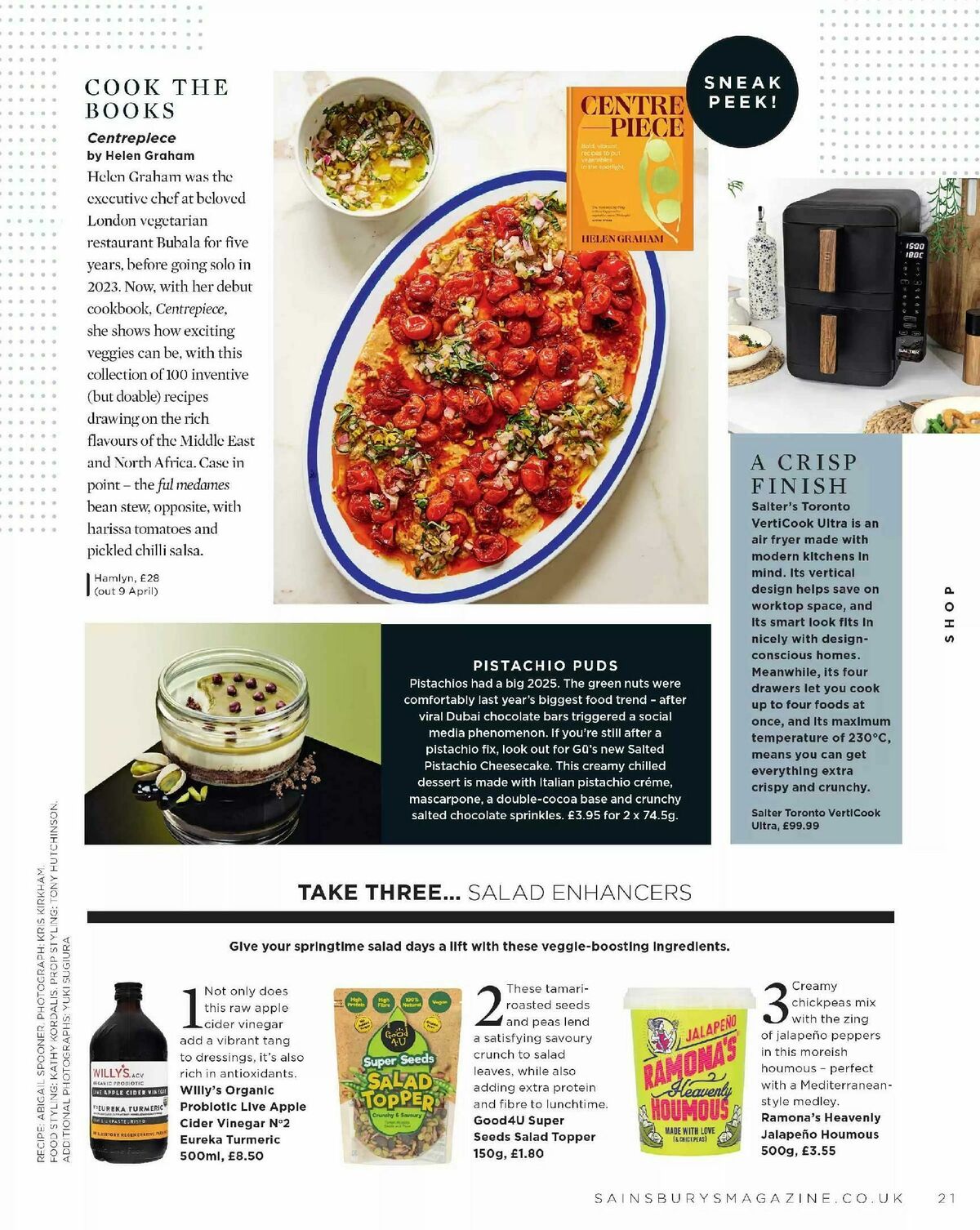 Sainsbury's Magazine April Offers from 1 April