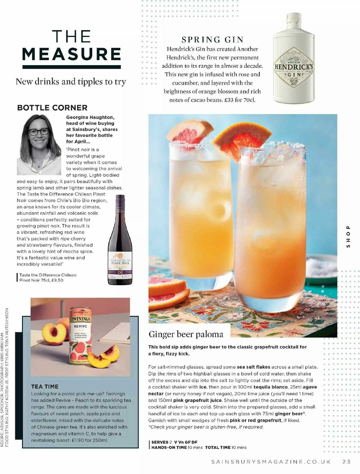 Sainsbury's Magazine April Offers from 1 April