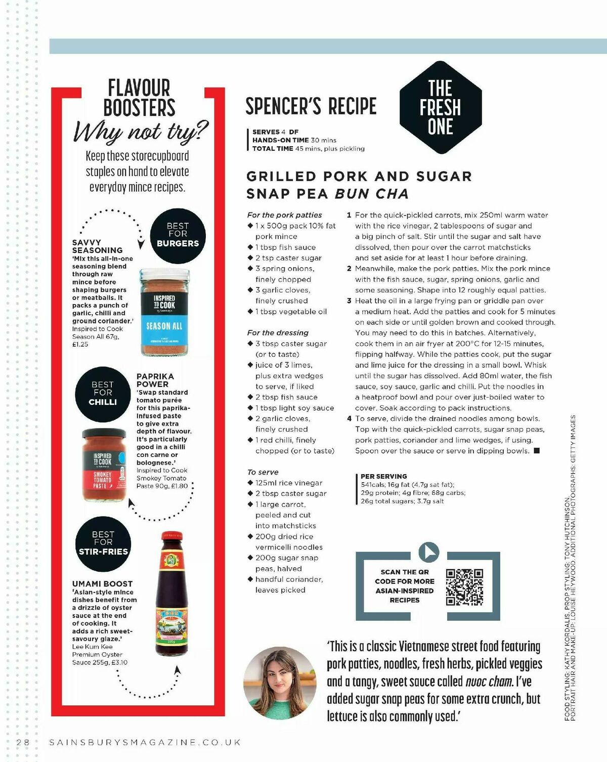 Sainsbury's Magazine April Offers from 1 April