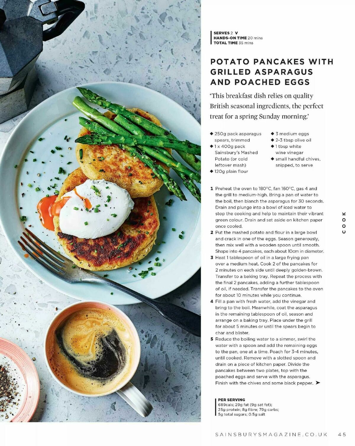 Sainsbury's Magazine April Offers from 1 April