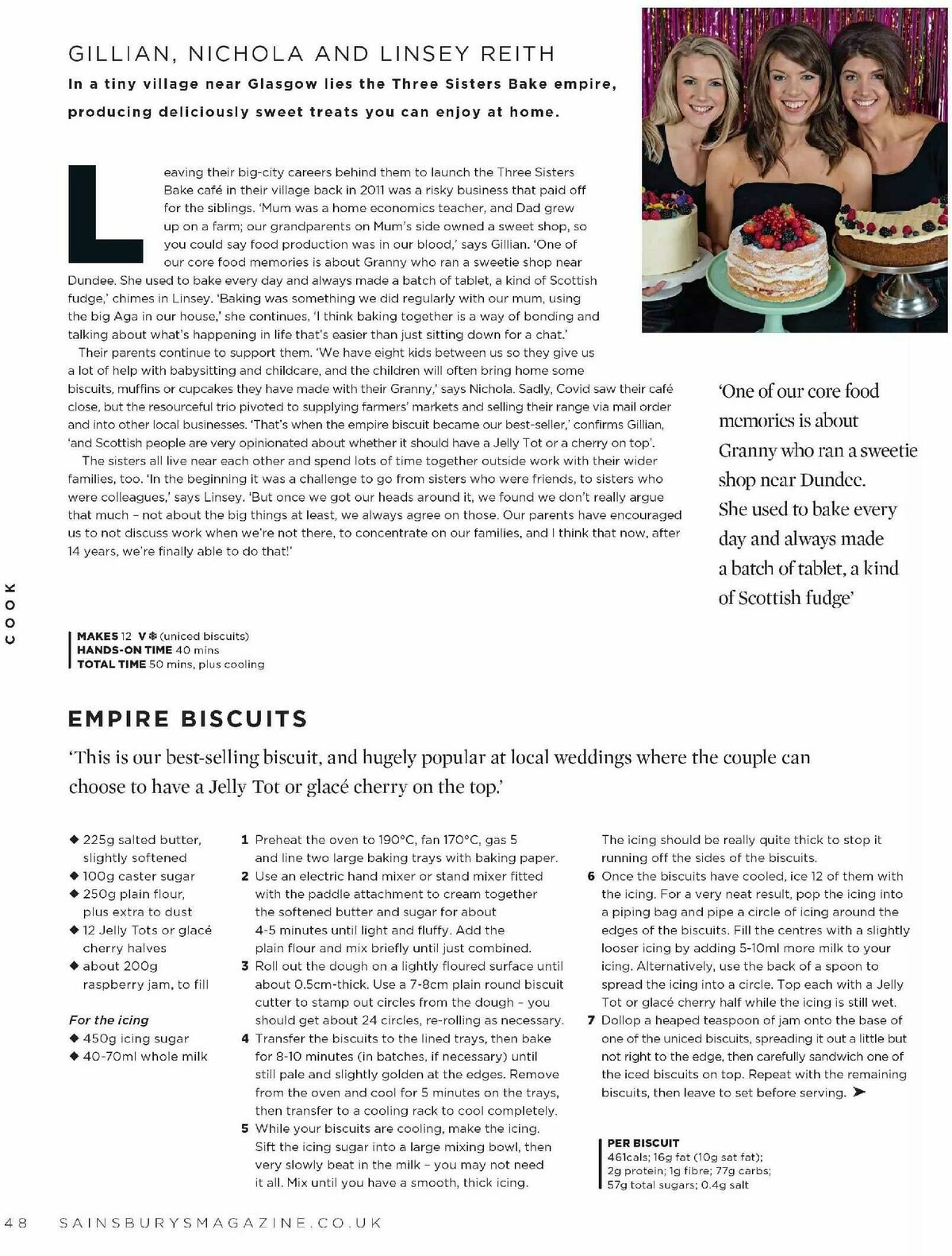 Sainsbury's Magazine April Offers from 1 April