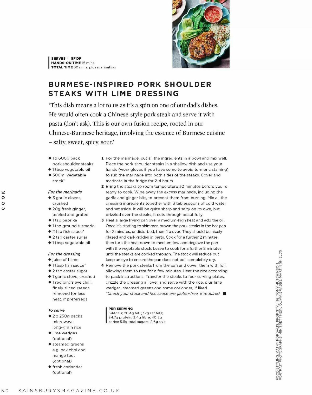 Sainsbury's Magazine April Offers from 1 April