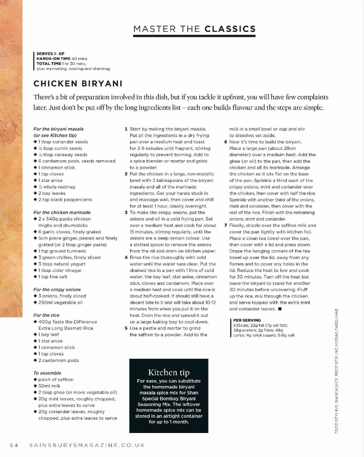 Sainsbury's Magazine April Offers from 1 April