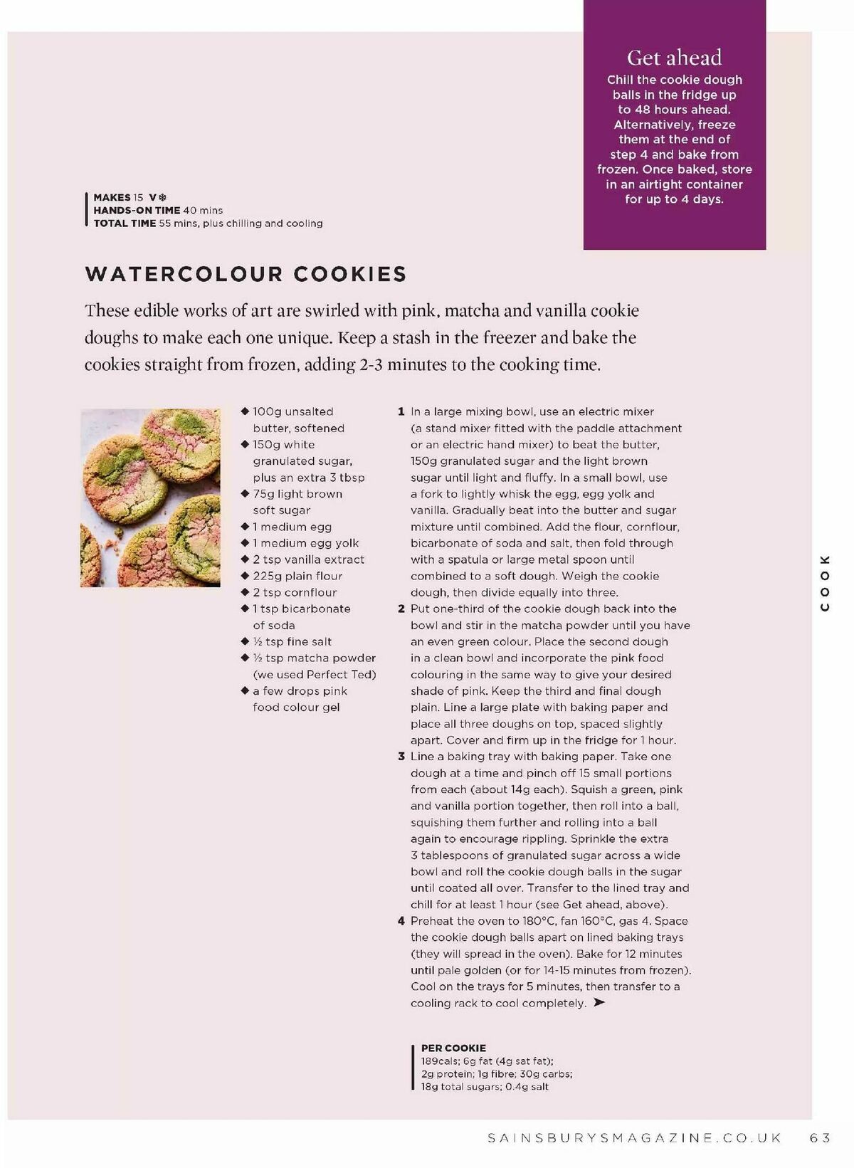 Sainsbury's Magazine April Offers from 1 April