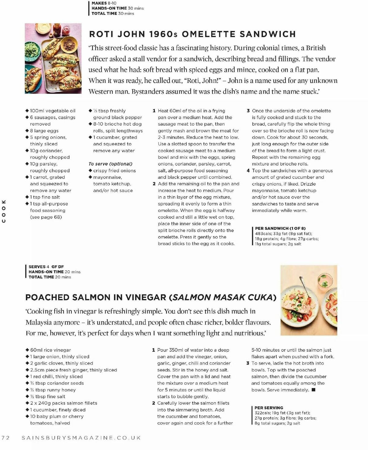 Sainsbury's Magazine April Offers from 1 April