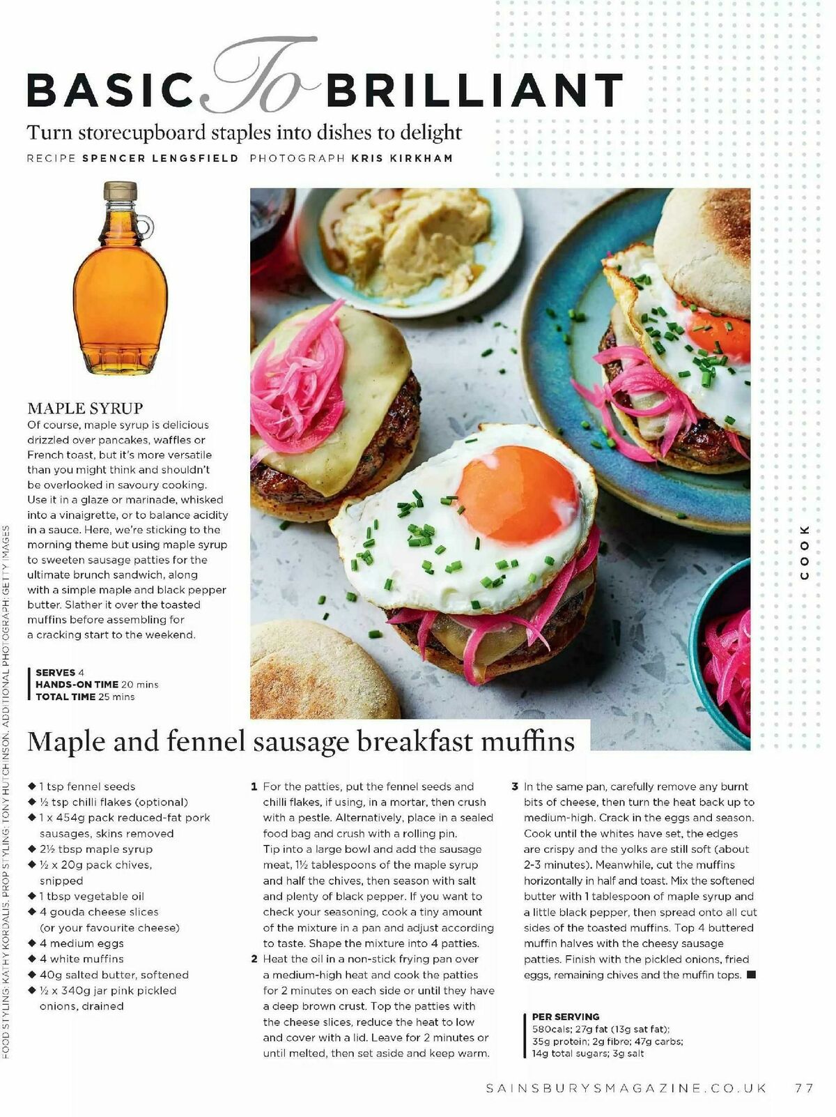 Sainsbury's Magazine April Offers from 1 April