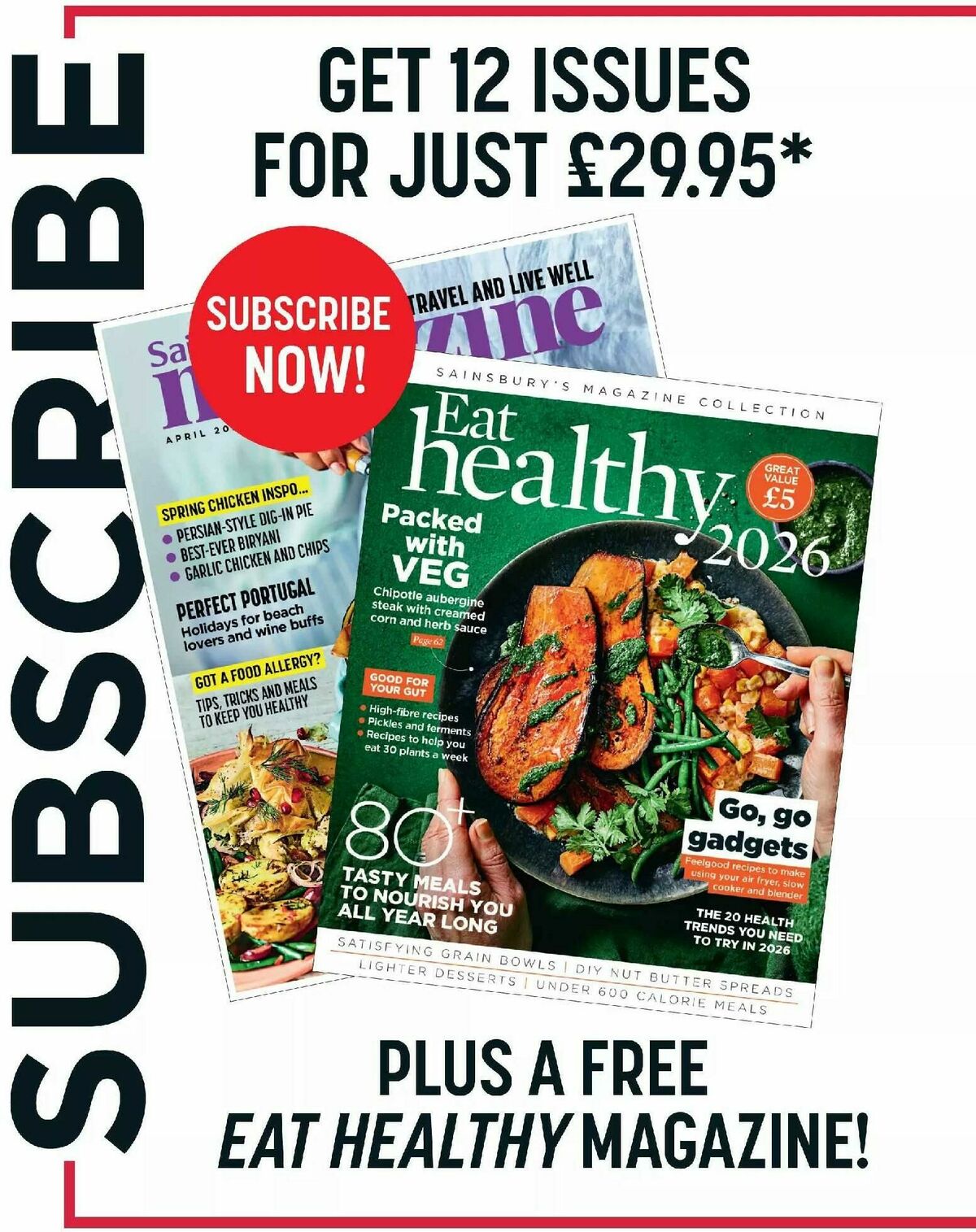 Sainsbury's Magazine April Offers from 1 April